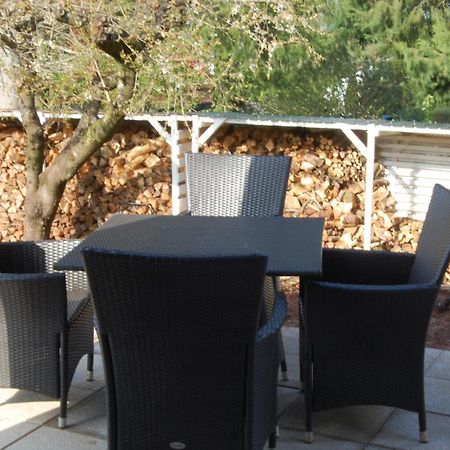 Wohnung Mit Kamin Terrasse Und Grill In Der Naehe Von Nuernberg Burgthann Kültér fotó